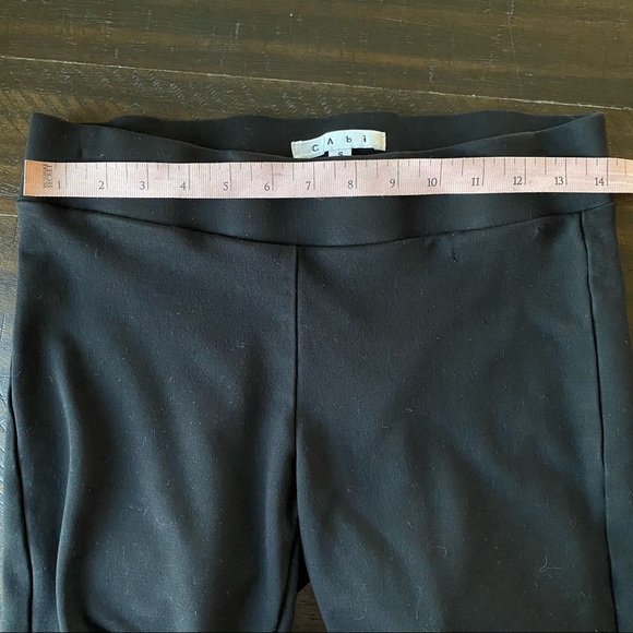 CAbi Black ponte knit ankle zipper leggings - Picture 7 of 15